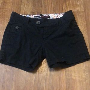 Black shorts